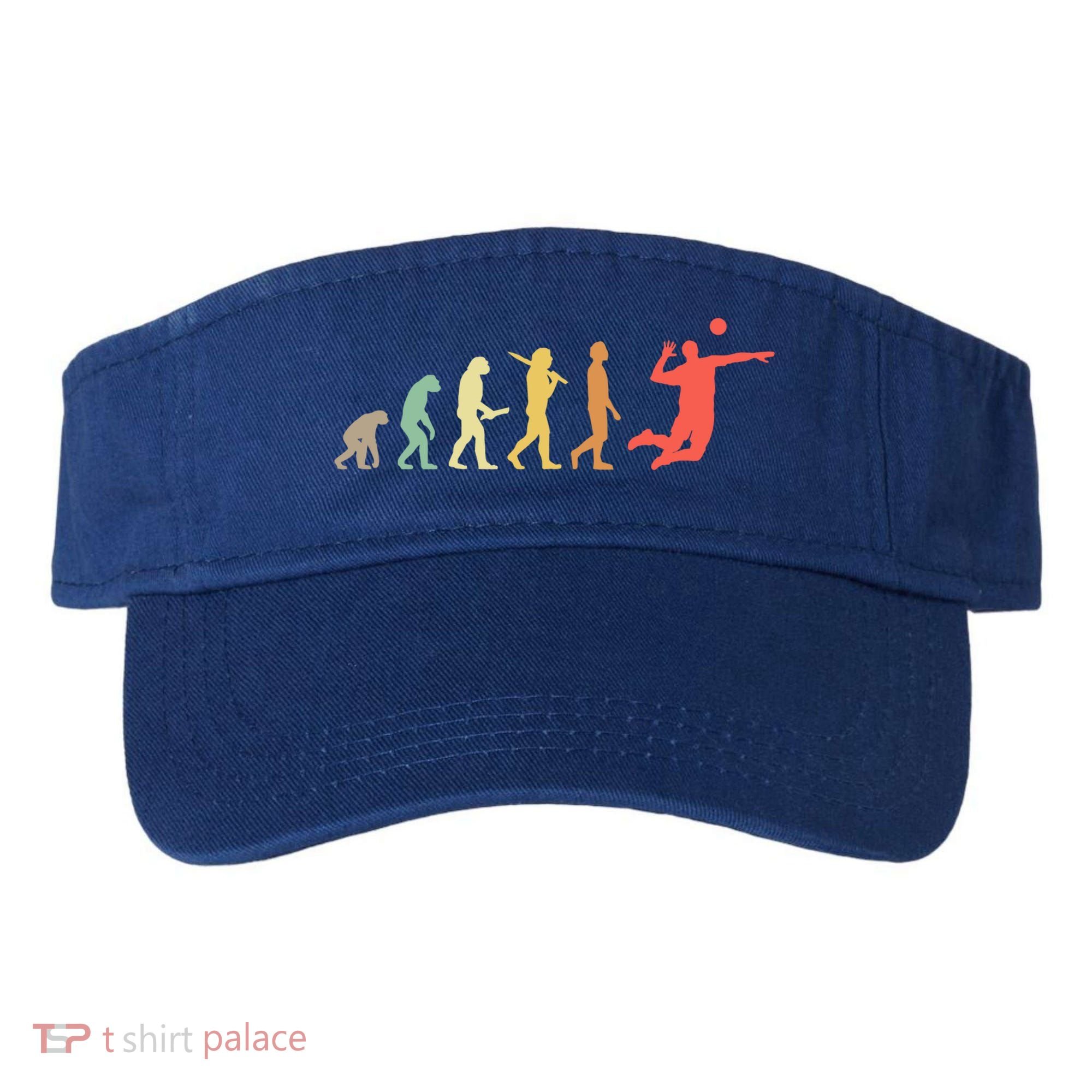 Retro Volleyball Evolution Gift For Volleyball Players Gift Visor