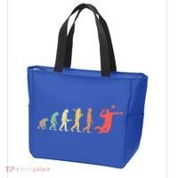 Retro Volleyball Evolution Gift For Volleyball Players Gift Tote Bag thumb 3