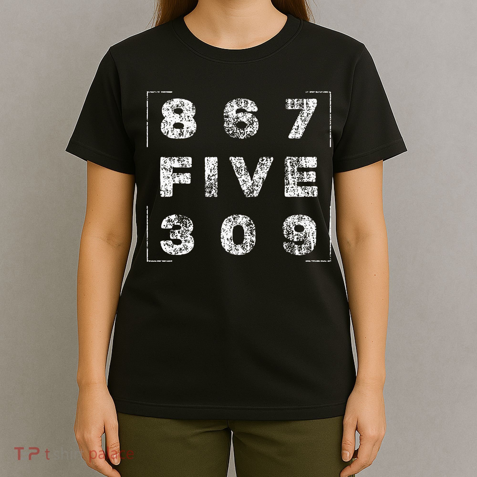 Retro Vintage Eighties Tee 8675309 Nostalgic and Funny 80's T-Shirt