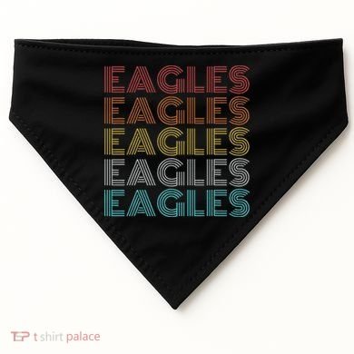 Retro Vintage Eagles USA-Made Doggie Bandana