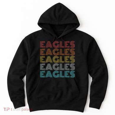 Retro Vintage Eagles Hoodie