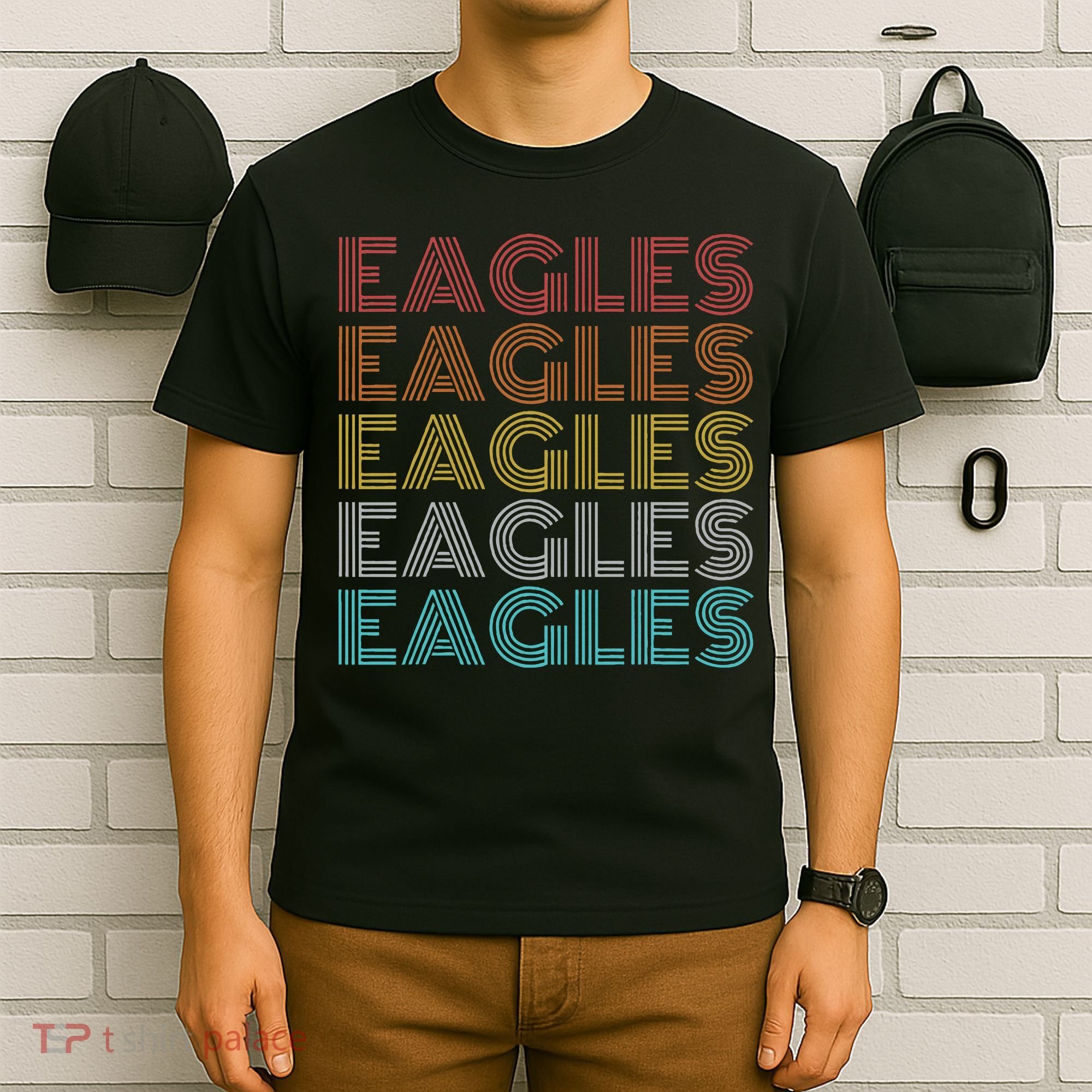 Retro Vintage Eagles T-Shirt