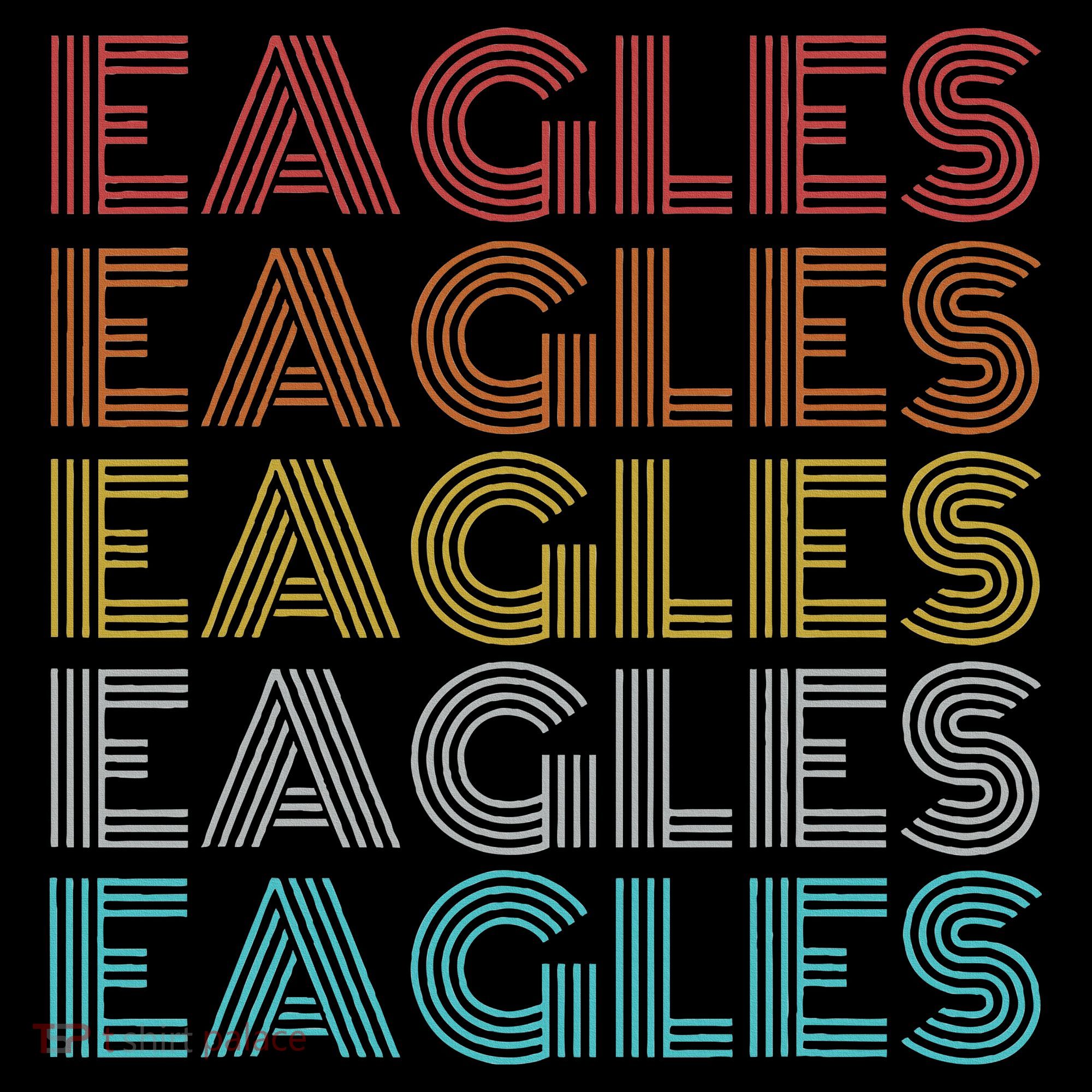 Retro Vintage Eagles T-Shirt