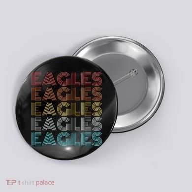 Retro Vintage Eagles Button
