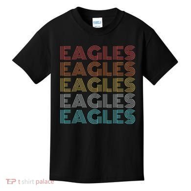 Retro Vintage Eagles Kids T-Shirt