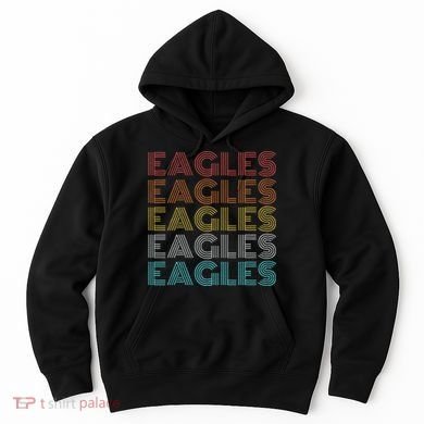 Retro Vintage Eagles Hoodie