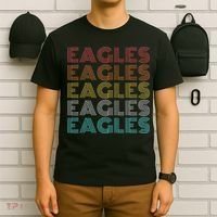 Retro Vintage Eagles T-Shirt thumb 6