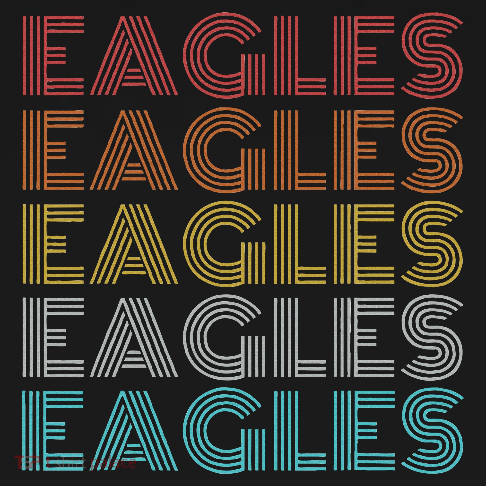 Retro Vintage Eagles T-Shirt