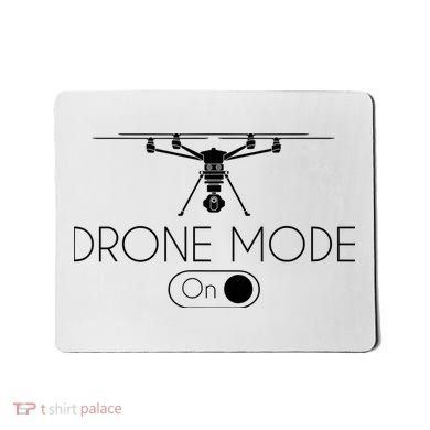 Retro Vintage Funny Drone Pilot Mousepad