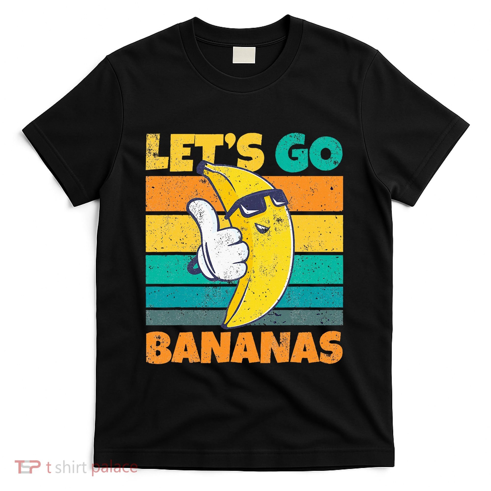 Retro Vintage Funny Banana Meme Let Go Banana Cool Bananas T-Shirt