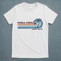 Retro Vintage Family Vacation Costa Rica Pura Vida T-Shirt thumb 5