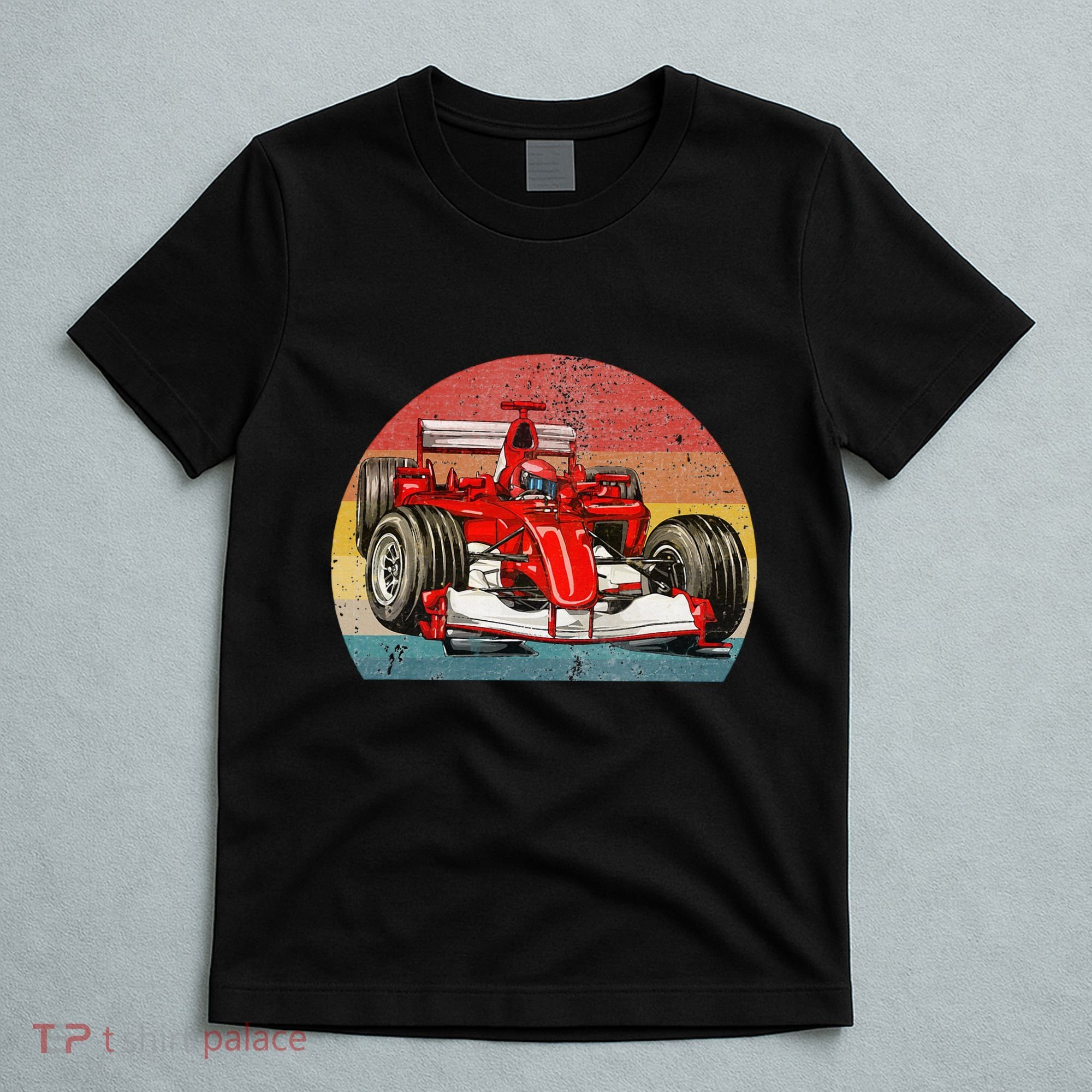 Retro Vintage Formula Racing Lovers Race Car T-Shirt