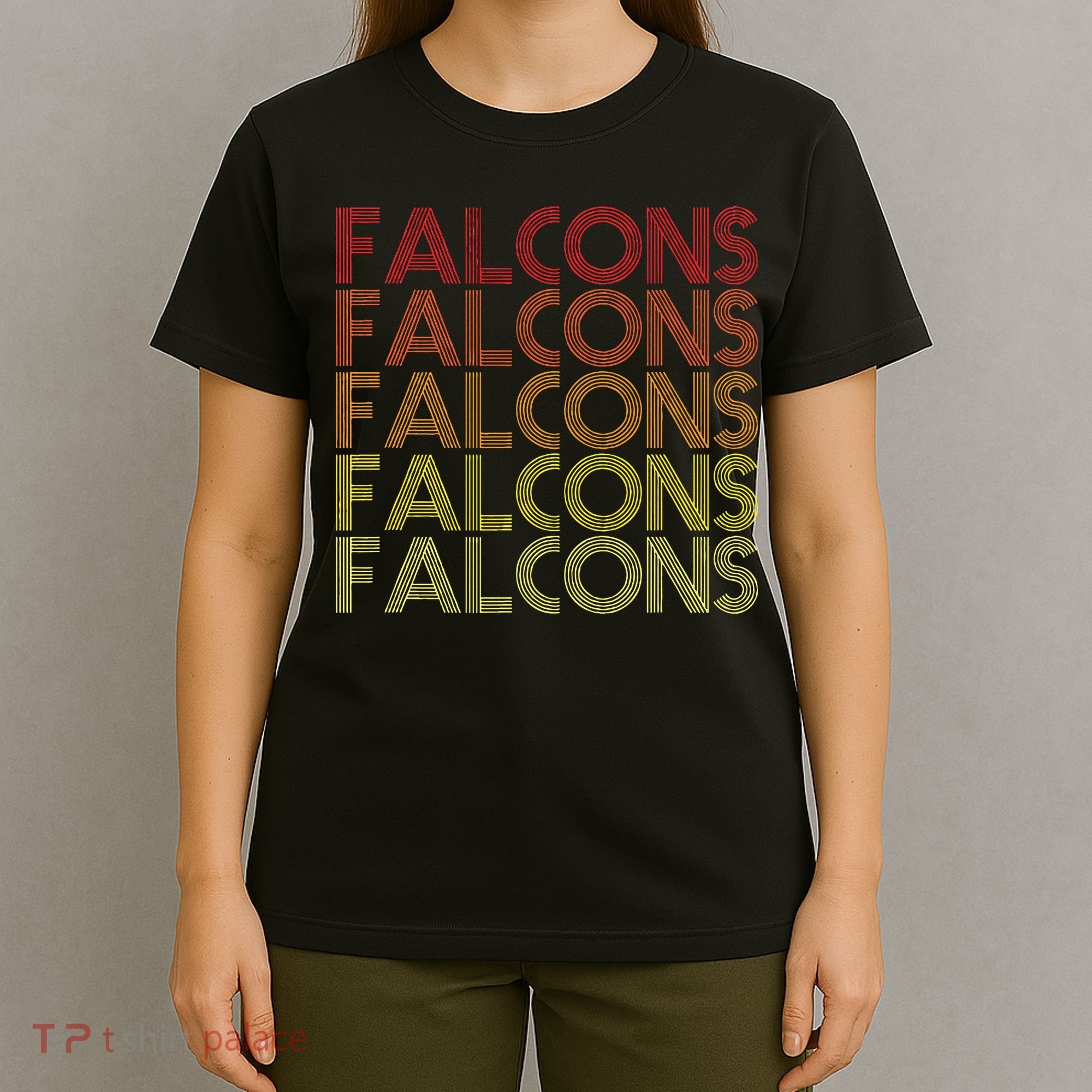 Retro Vintage Falcons T-Shirt
