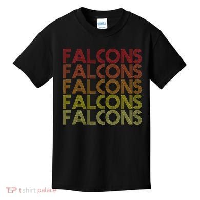 Retro Vintage Falcons Kids T-Shirt