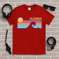 Retro Vintage Florida Sunset Wave T-Shirt thumb 5