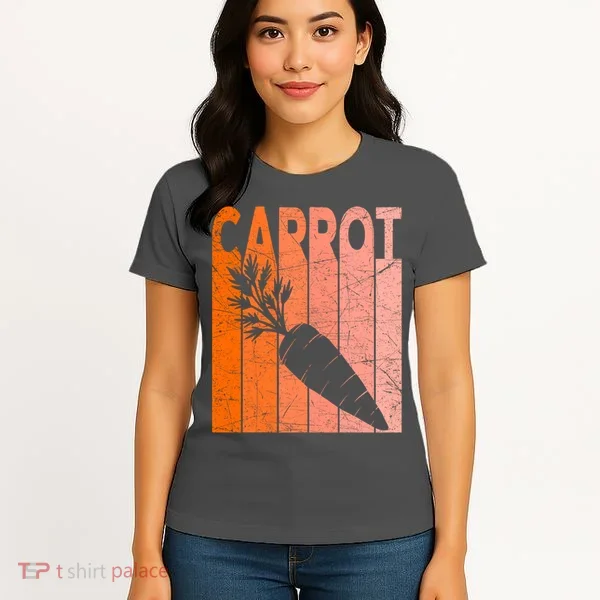 Retro Vegetables Farmer Cute Gift Women's T-Shirt