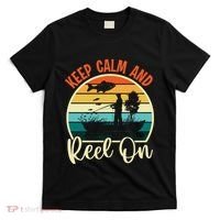 Retro Vintage Fishing Motif T-Shirt thumb 0