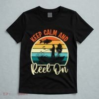 Retro Vintage Fishing Motif T-Shirt thumb 5
