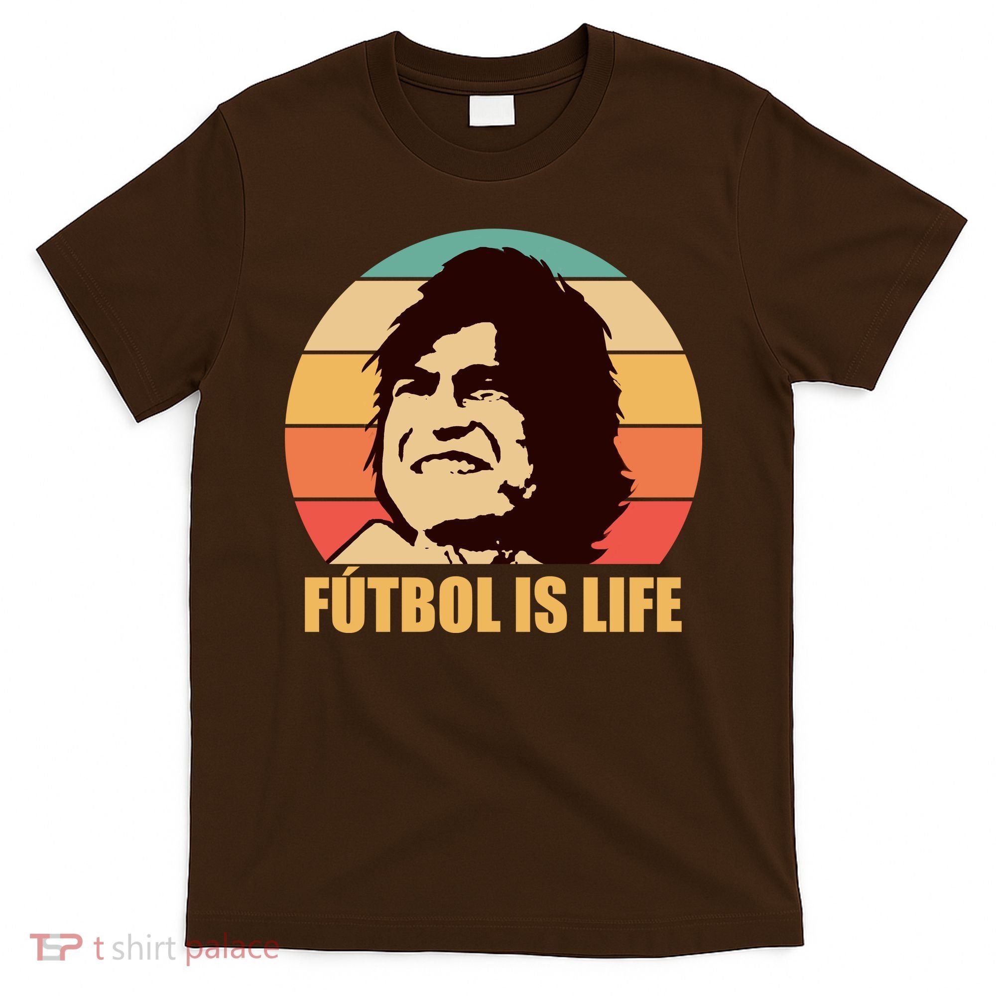 Retro Vintage Futbol Is Life T-Shirt