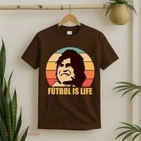 Retro Vintage Futbol Is Life T-Shirt thumb 2