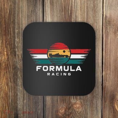 Retro Vintage Formula Racing Lovers Formula Racing Coaster