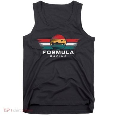 Retro Vintage Formula Racing Lovers Formula Racing Tank Top