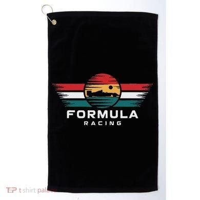 Retro Vintage Formula Racing Lovers Formula Racing Golf Towel