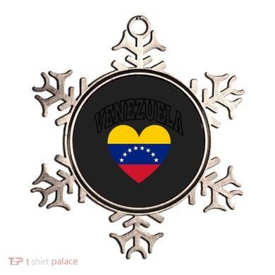 Retro Venezuela Flag Athletic Sport Heart Meaningful Gift Ornament