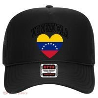 Retro Venezuela Flag Athletic Sport Heart Meaningful Gift Hat thumb 0