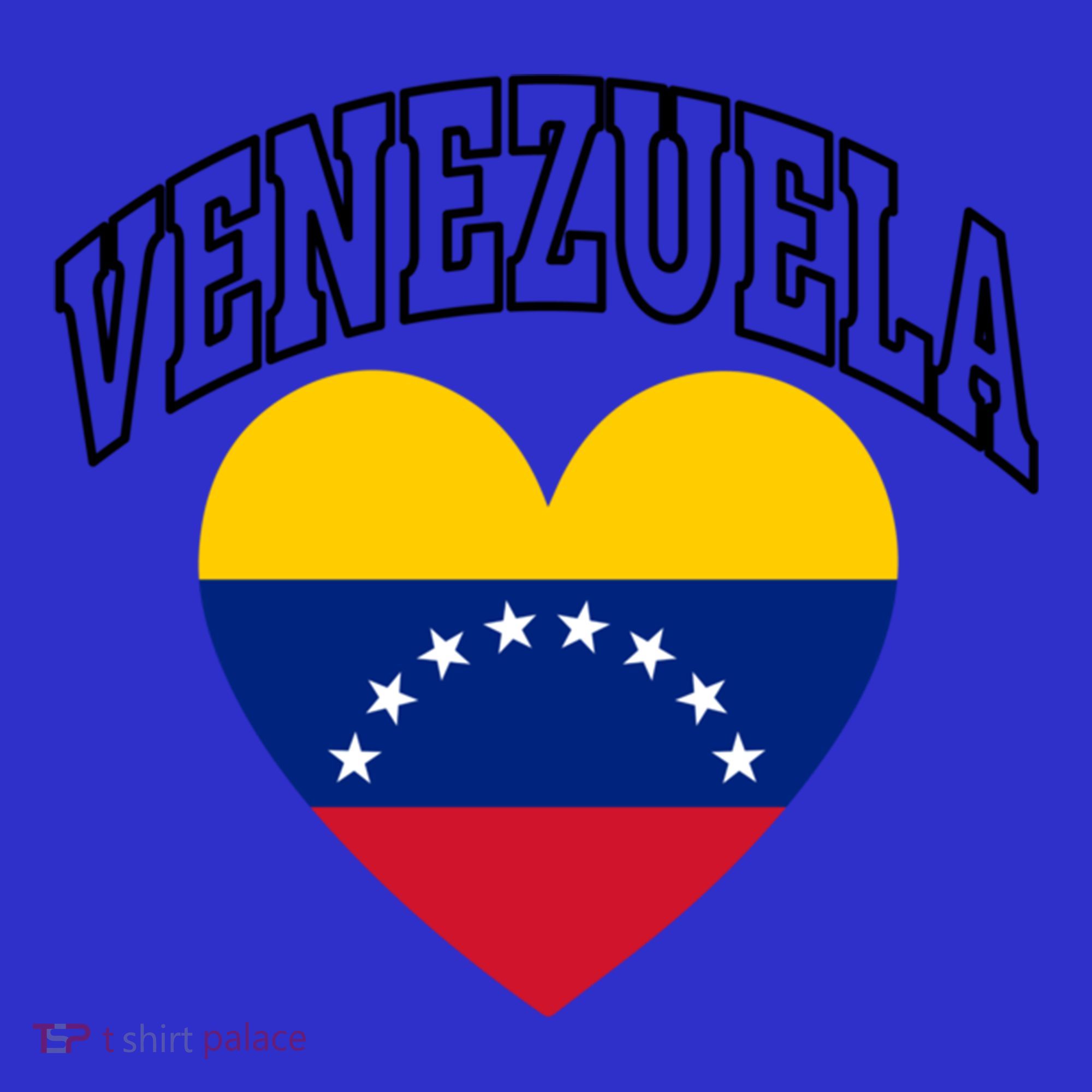 Retro Venezuela Flag Athletic Sport Heart Meaningful Gift Long Sleeve Shirt
