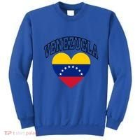 Retro Venezuela Flag Athletic Sport Heart Meaningful Gift Sweatshirt thumb 0