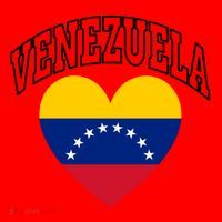 Retro Venezuela Flag Athletic Sport Heart Meaningful Gift Santa Hat thumb 1