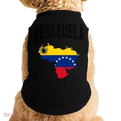 Retro Venezuela Flag Vintage Throwback Athletic Gift Doggie Tank