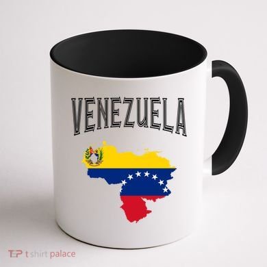 Retro Venezuela Flag Vintage Throwback Athletic Gift Coffee Mug back