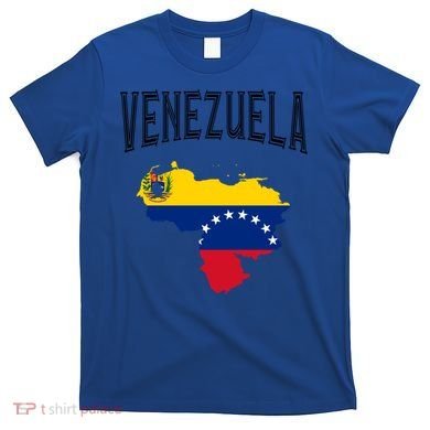 Retro Venezuela Flag Vintage Throwback Athletic Gift T-Shirt