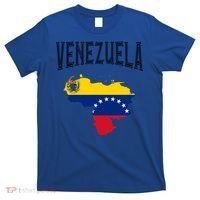 Retro Venezuela Flag Vintage Throwback Athletic Gift T-Shirt thumb 0