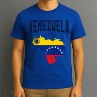 Retro Venezuela Flag Vintage Throwback Athletic Gift T-Shirt thumb 3