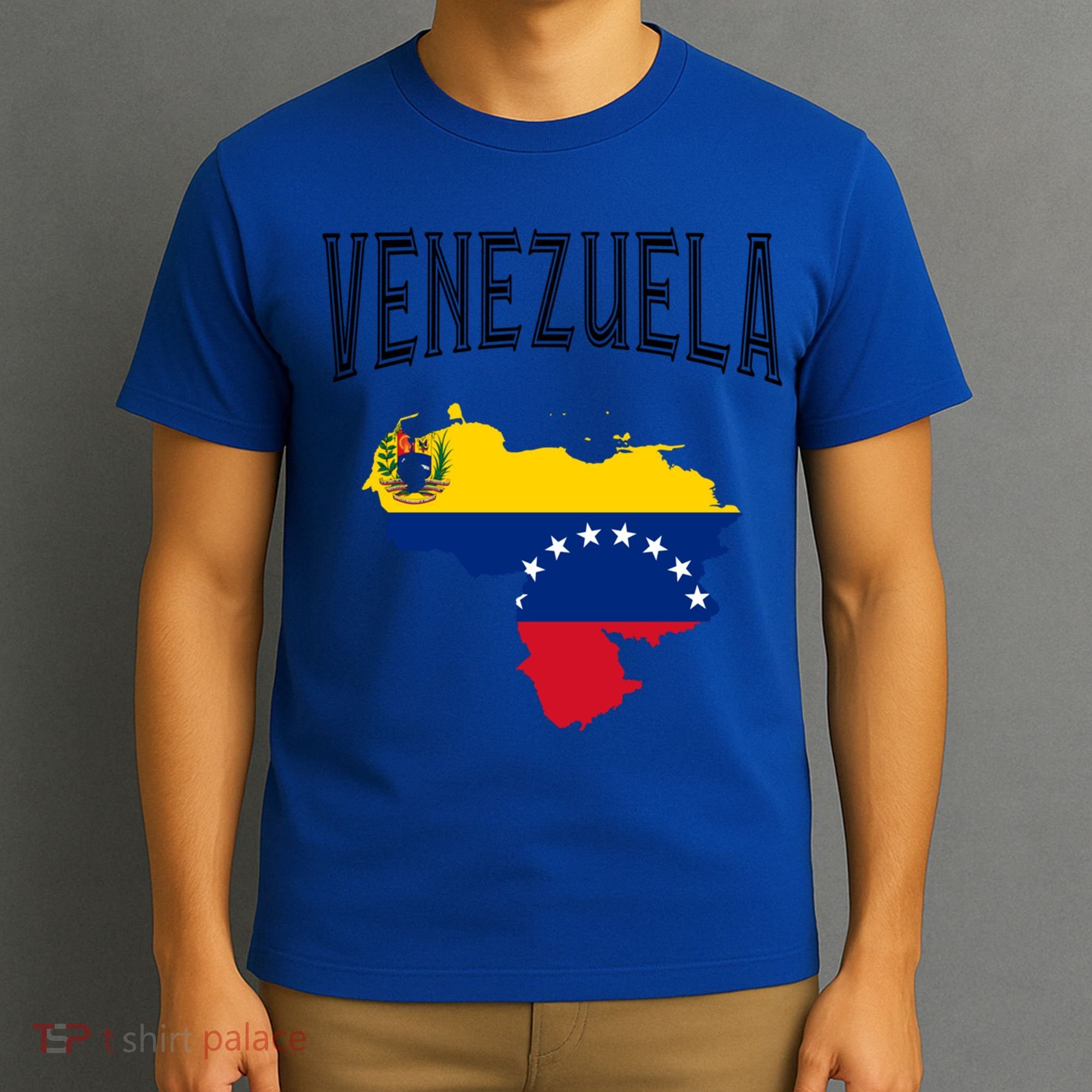 Retro Venezuela Flag Vintage Throwback Athletic Gift T-Shirt