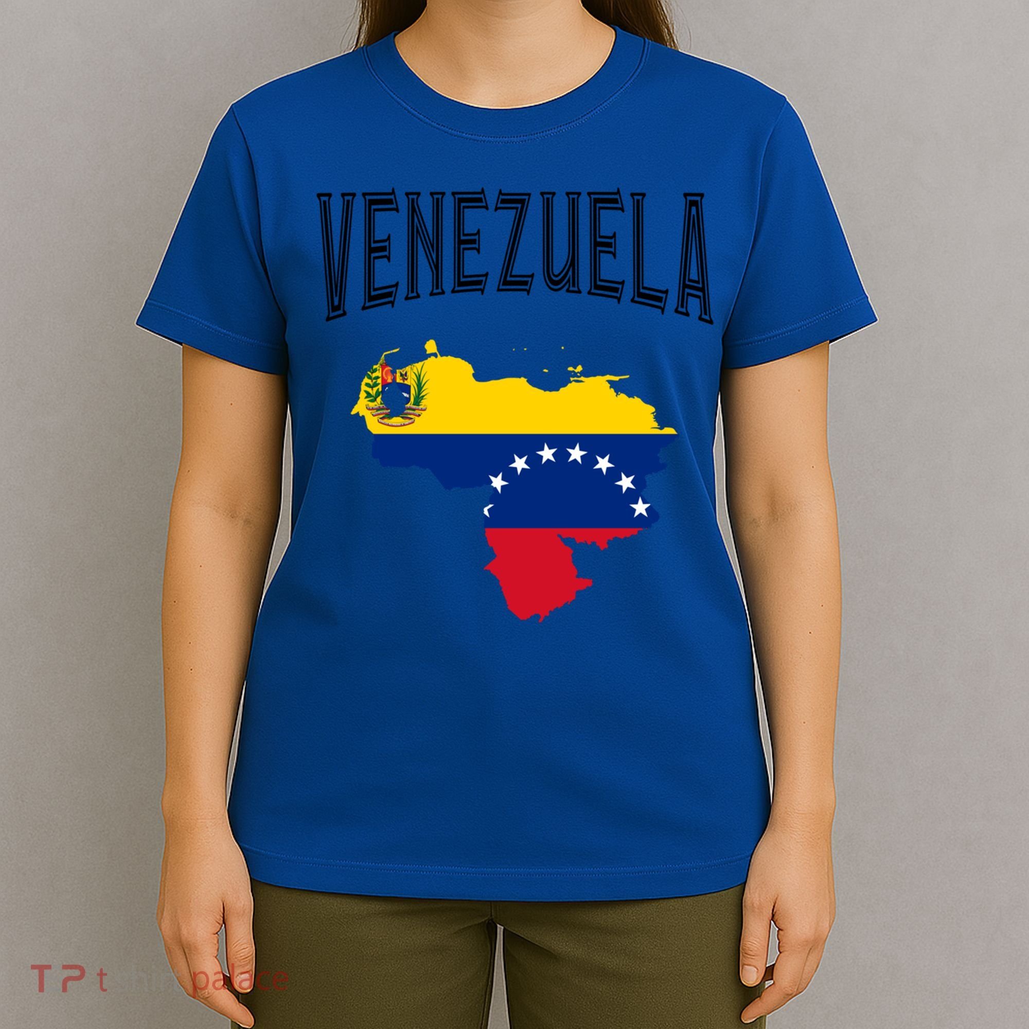 Retro Venezuela Flag Vintage Throwback Athletic Gift T-Shirt