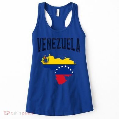 Retro Venezuela Flag Vintage Throwback Athletic Gift Women's Tank Top