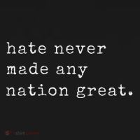 Retro Vintage Funny Hate Never Made Any Nation Great T-Shirt thumb 7