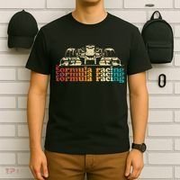 Retro Vintage Formula Racing Silhouette Race Car Lovers Fan T-Shirt thumb 6
