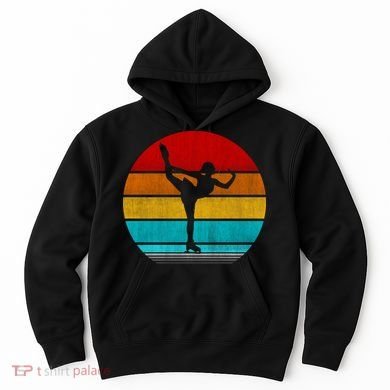Retro Vintage Figure Skating Hoodie
