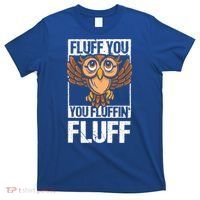 Retro Vintage Fluff You You Fluffin' Fluff Owl Cool Gift T-Shirt thumb 0