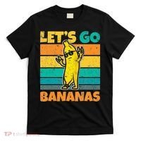 Retro Vintage Funny Banana Meme Let Go Banana Rocker Bananas T-Shirt thumb 0