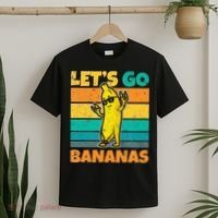 Retro Vintage Funny Banana Meme Let Go Banana Rocker Bananas T-Shirt thumb 2