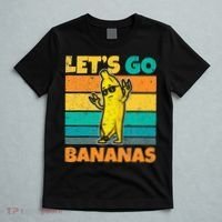 Retro Vintage Funny Banana Meme Let Go Banana Rocker Bananas T-Shirt thumb 5
