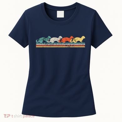 Retro Vintage Ferret Women's T-Shirt