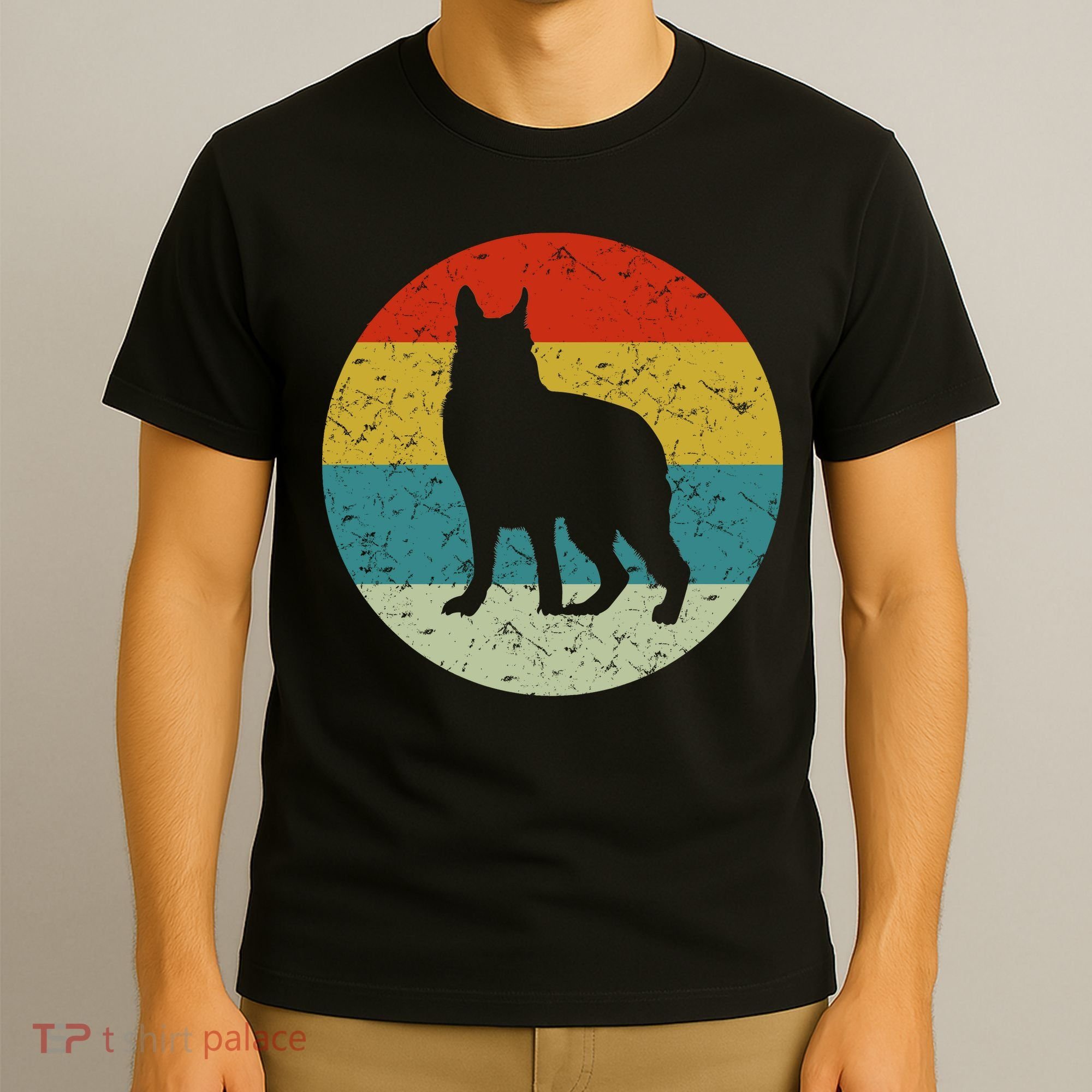 Retro Vintage German Shepherd T-Shirt
