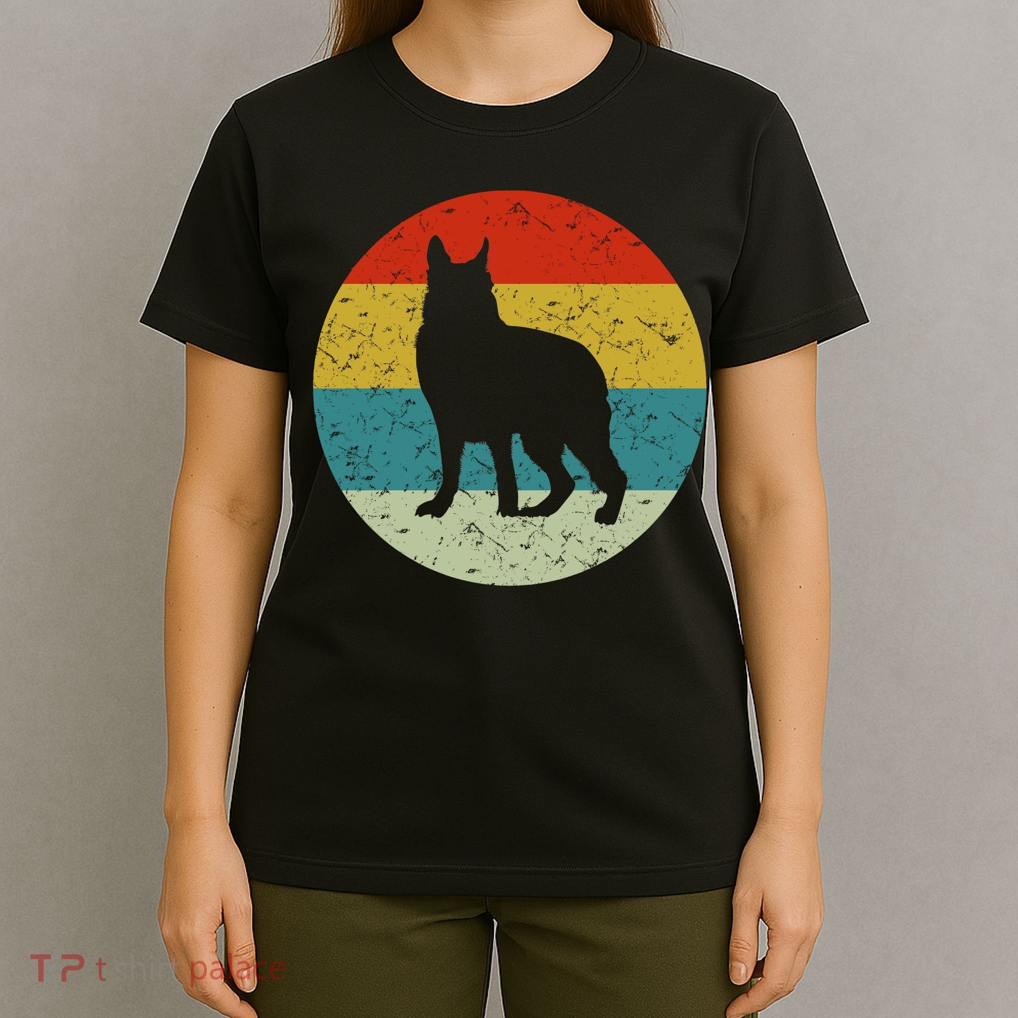Retro Vintage German Shepherd T-Shirt
